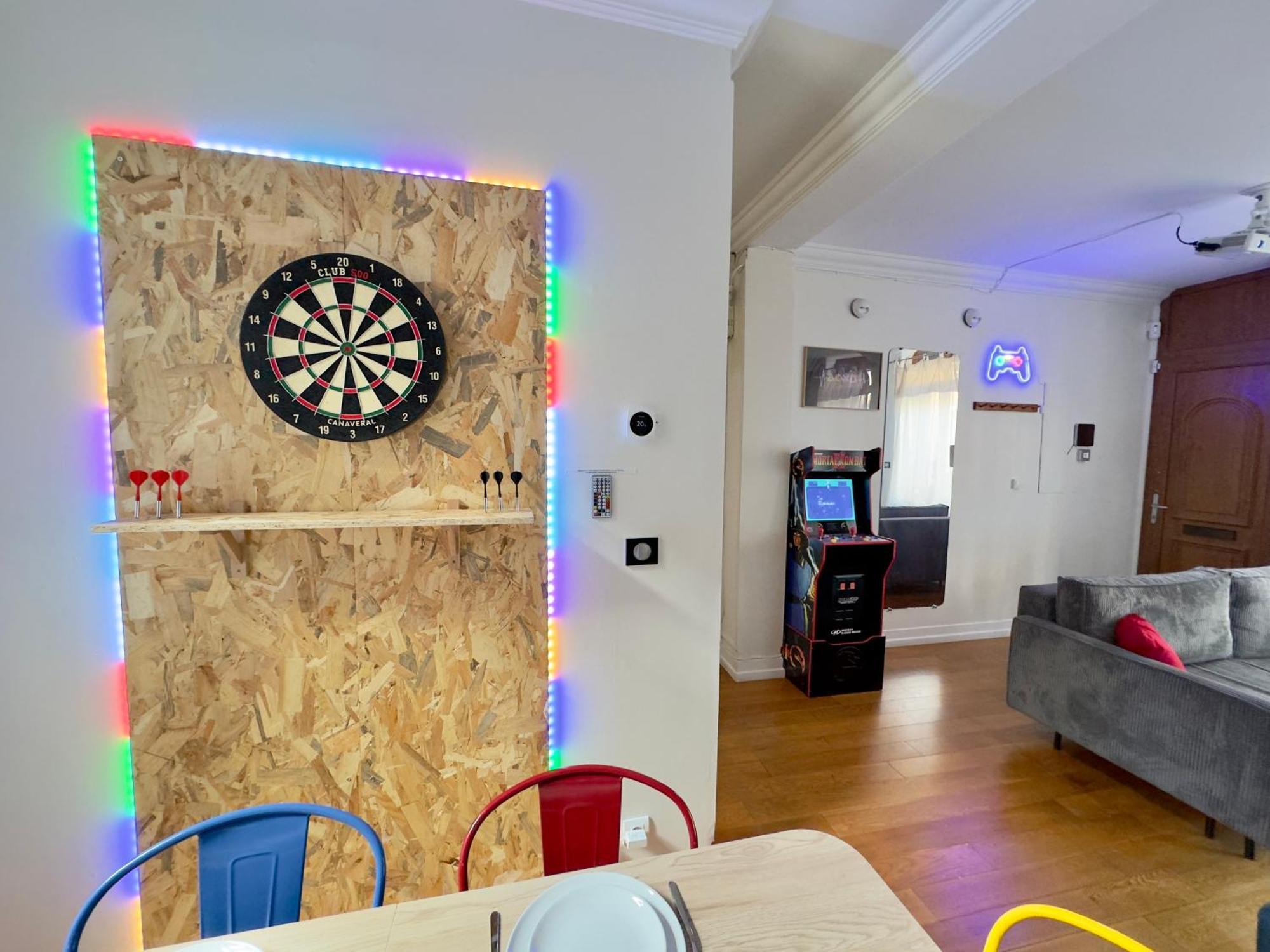 Maison 3Ch - Cinema - Game Room - Parking - Gare Amiens Bagian luar foto
