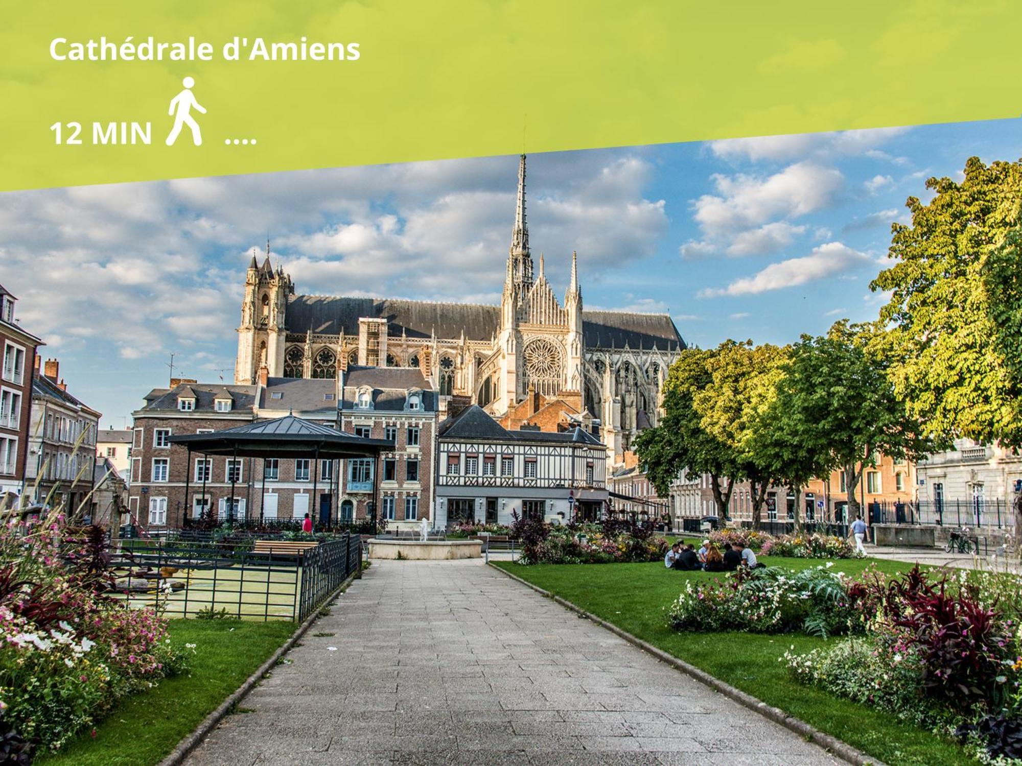 Maison 3Ch - Cinema - Game Room - Parking - Gare Amiens Bagian luar foto